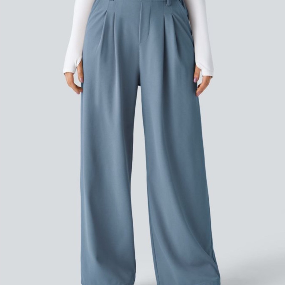Halara Blue Wide-Leg Women's Pants